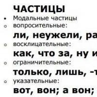 Частицы в русском языке: классификация и правописание Что такое ну в русском языке